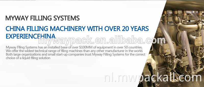 Hot Sale Factory Direct automatische sapvulling- en afdichtingsmachine Machines Liquid 6 Head